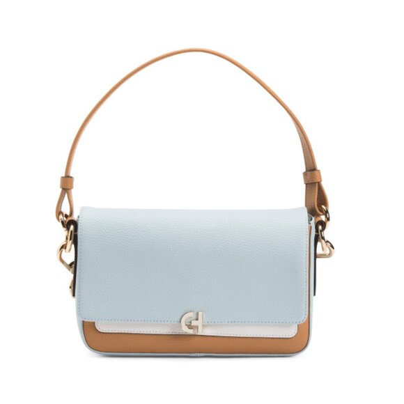 COLE HAAN Skyway Leather Mini Shoulder Bag - Picture 1 of 2